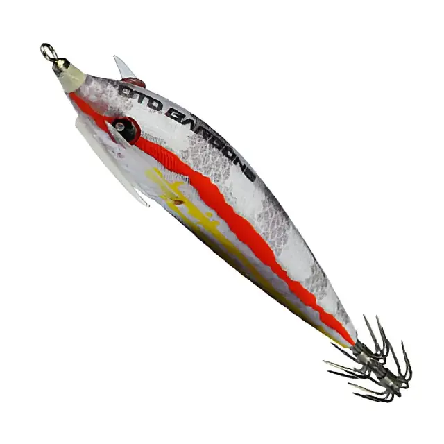 Καλαμαριέρα DTD Ball-Barbone X 3.0 – Red Glow Egi για Μεγάλες Αποστάσεις White
