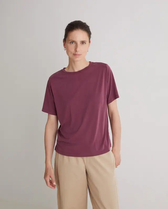 YERSE T-SHIRT (43311-GARNET) - S 3