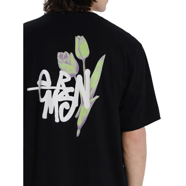 Emerson Men's S/S T-Shirt (261.EM33.48-Black) - Μαύρο 2