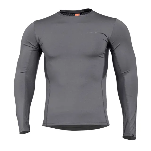 Pentagon Apollo Activity Shirt-Μπλούζα Μακρυμάνικη για Τακτική- Καθημερινή Χρήση - 08WG-Wolf Grey-Γκρί Ανοιχτό