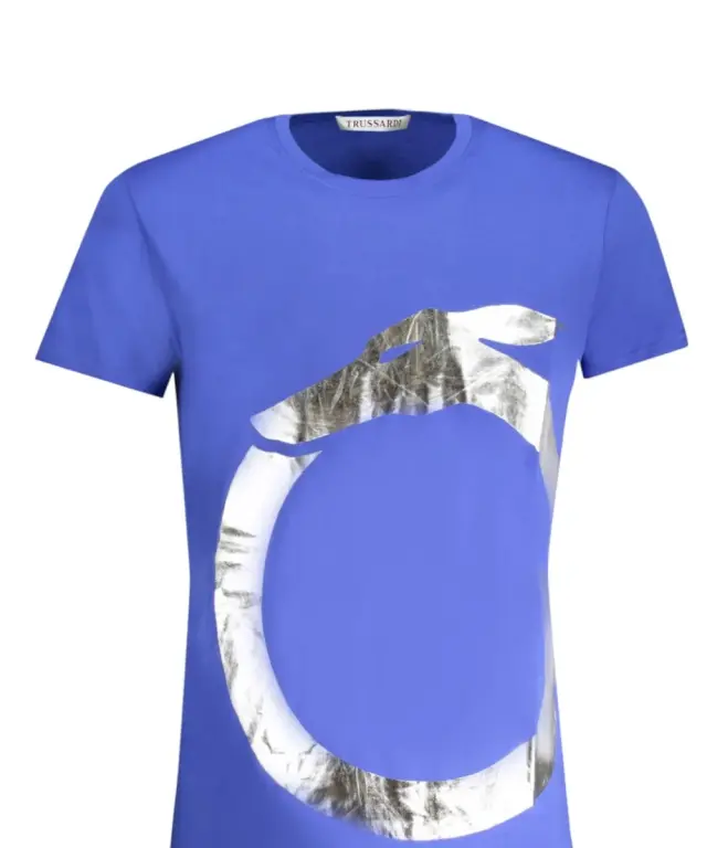 Trussardi Jeans - Ανδρικό T-Shirt TRU2MTS01-13BLU Μπλε 3