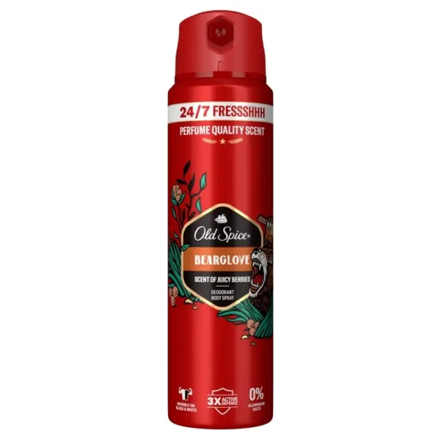 Old Spice Bearglove Anti-Marks Αποσμητικό σε Spray 150ml