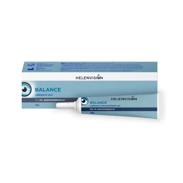 Helenvision Balance Opthalmic Gel, Αποστειρωμένη Οφθαλμική Γέλη Mε 5% Δεξπανθενόλη 10gr