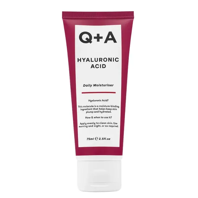 Q+A Hyaluronic Acid Daily Moisturiser Ενυδατική κρέμα προσώπου 75ml