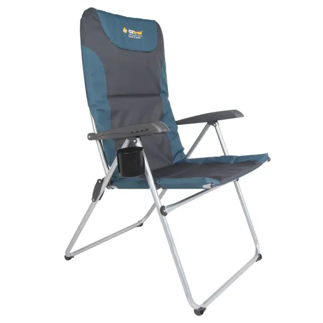 Πολυθρόνα Πτυσσόμενη OZtrail Resort 5 Position Recliner Μπλε