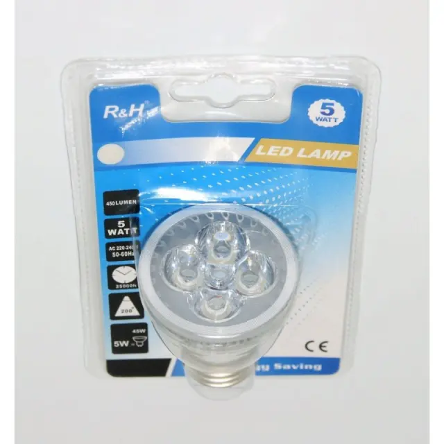 LED ΛΑΜΠΑ E27 5W 450Lm 6500K LI-LA-6612 2