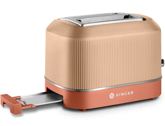 Τοστιέρα Singer Tiffanys TOA 1410TER - 850W - TerracottaTOA 1410TER