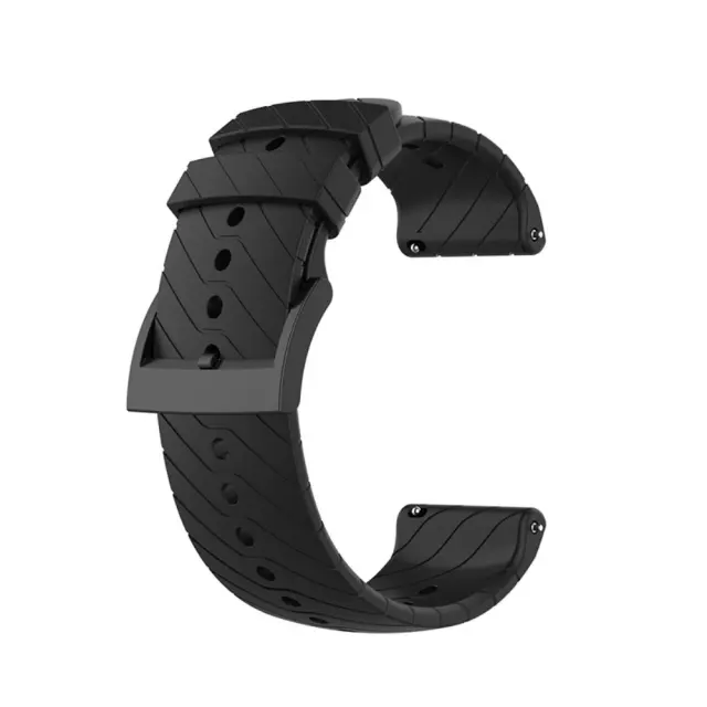 Λουράκι Σιλικόνης Silicone Band Για Suunto 9/ 9 Baro/ D5 / 9 Copper - Black OEM