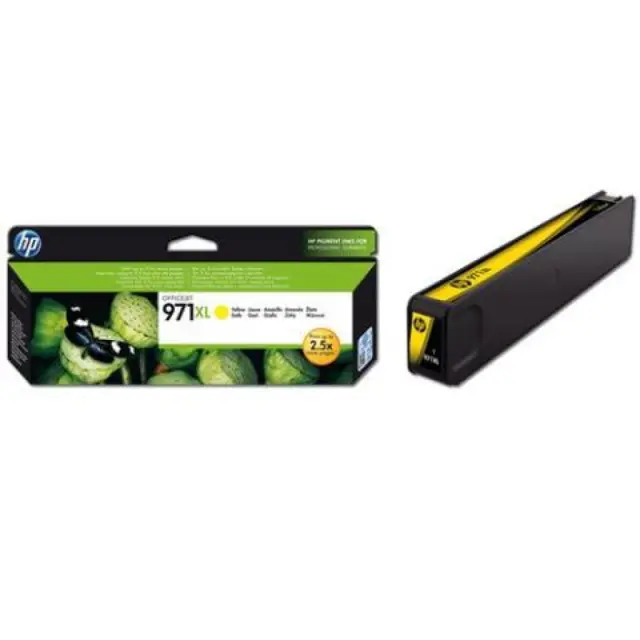 HP 971XL Γνήσιο Μελάνι Εκτυπωτή InkJet Κίτρινο (CN628AE)