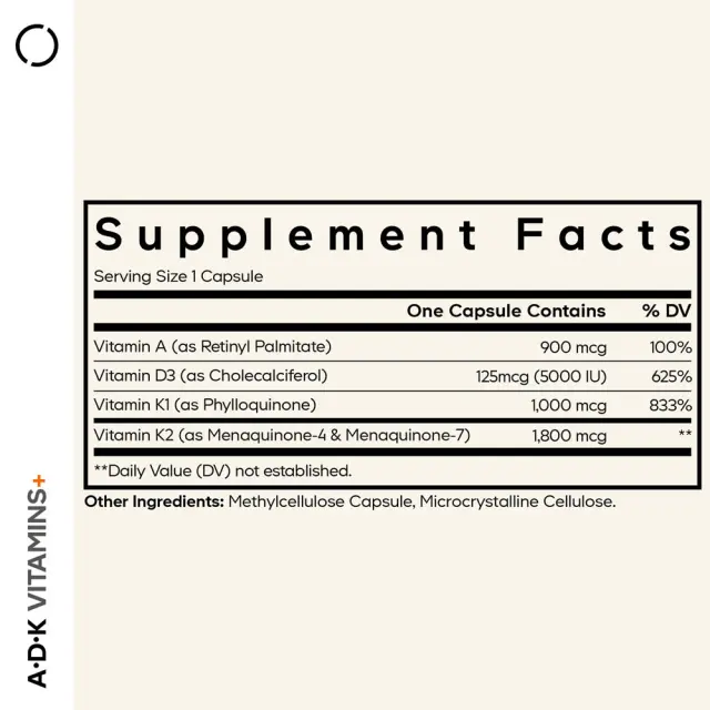 Codeage A D K Vitamins+ 2