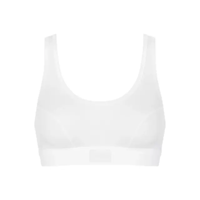 Sloggi Γυναικείο Μπουστάκι Double Comfort T Top, Χρώμα Λευκό