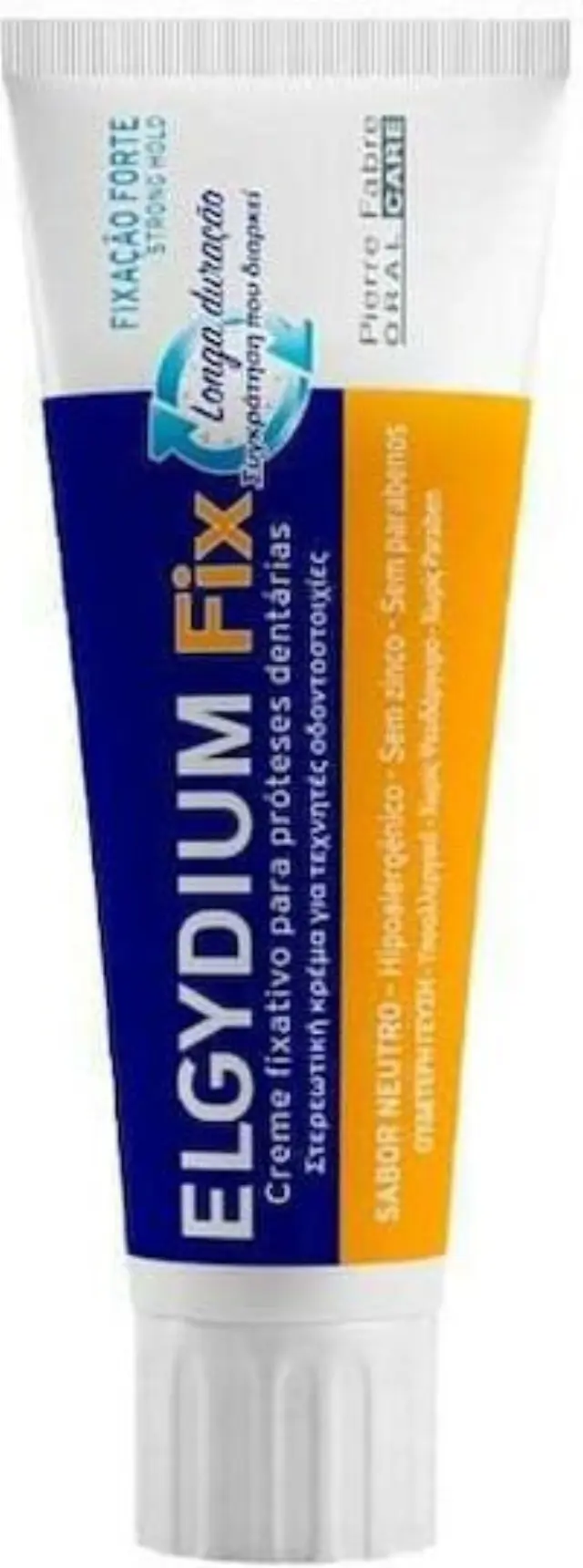 Elgydium Fix Strong Hold Στερεωτική Κρέμα για Τεχνητές Οδοντοστοιχίες 45gr