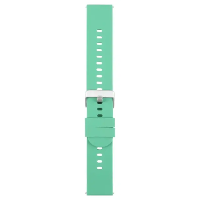 Solid Color Λουράκι για Smartwatch 20mm-Cyan OEM 2
