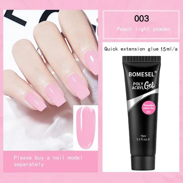 Gel χτισίματος – Bomesel polyacryl gel UV/LED 60ML 003