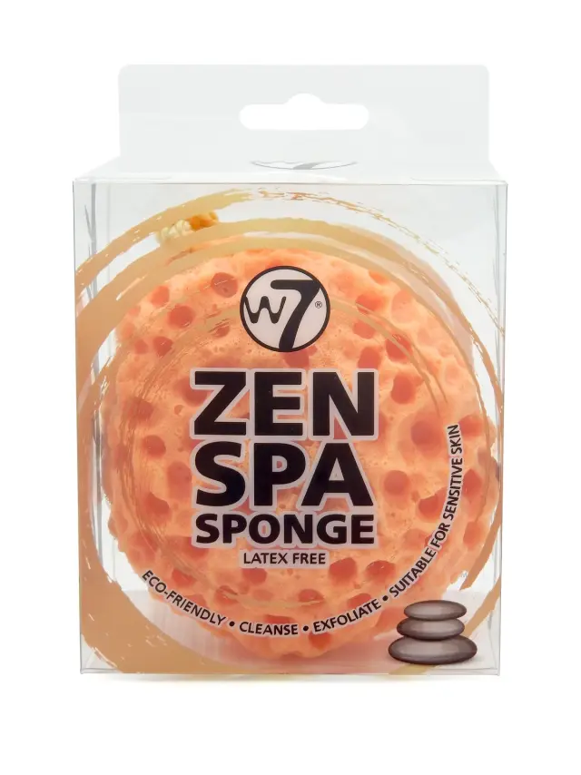 Zen Spa Sponge Orange W7