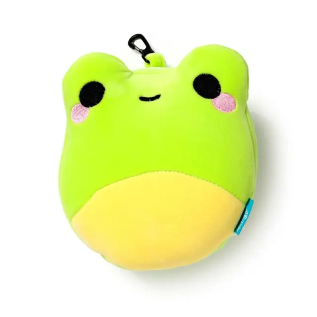 Puckator Relaxeazzz Travel Pillow & Eye Mask: Frog 2