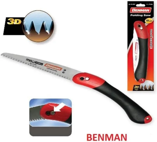 Πριόνι κλαδέματος σπαστό Benman 18cm KJ 12-180 70979 2