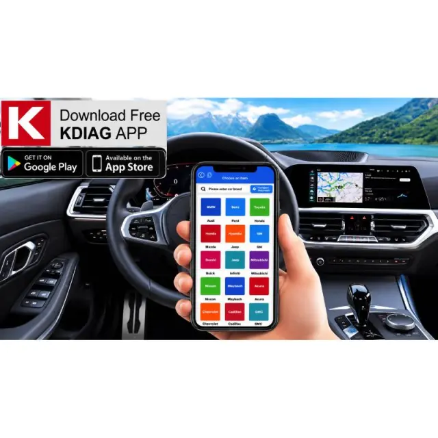 KONNWEI Διαγνωστικό Αυτοκινήτου OBD2 Bluetooth KDIAG - KDIAG Bluetooth OBD2 Car Diagnostic Scanner 014526 2