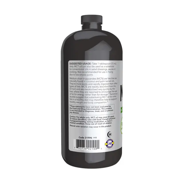 Now Foods MCT Oil, Organic 3