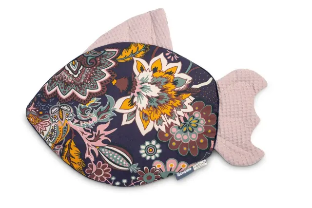 Μαξιλάρι 2 Όψεων Waffle Sensillo Fish Boho Dusty Rose 23340 3