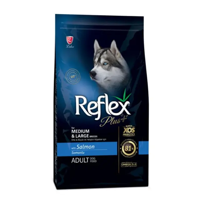 Reflex Plus Medium/Large Adult Salmon 3kg