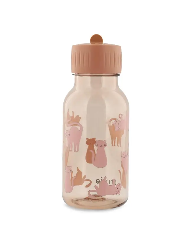 Trixie Tritan Bottle 350ml Αδιάβροχο Μπουκάλι Νερού με Πρακτικό Στόμιο - Charming Cat