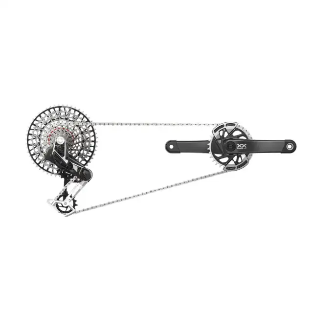 GROUPSET SRAM XX T-TYPE EAGLE TRANSMISSION POWERMETER AXS (Q174 CL55 DUB MTB WIDE 175 32T)