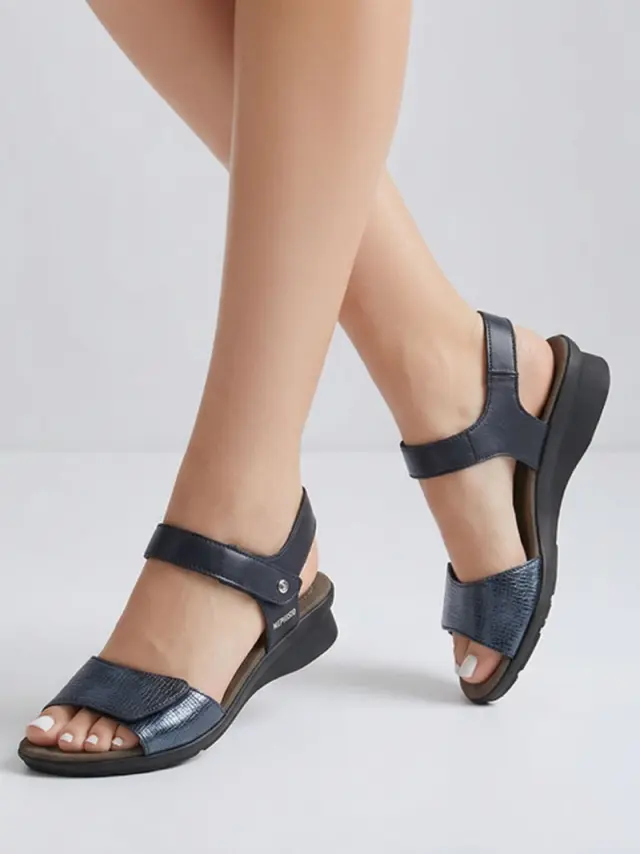 Mephisto Πέδιλα Γυναικείο δέρμα Μπλέ MEP/PATTIE NAVY 2