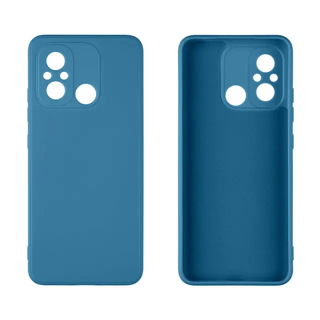 OBAL:ME Matte TPU Case for Xiaomi Redmi 12C Dark Blue 2