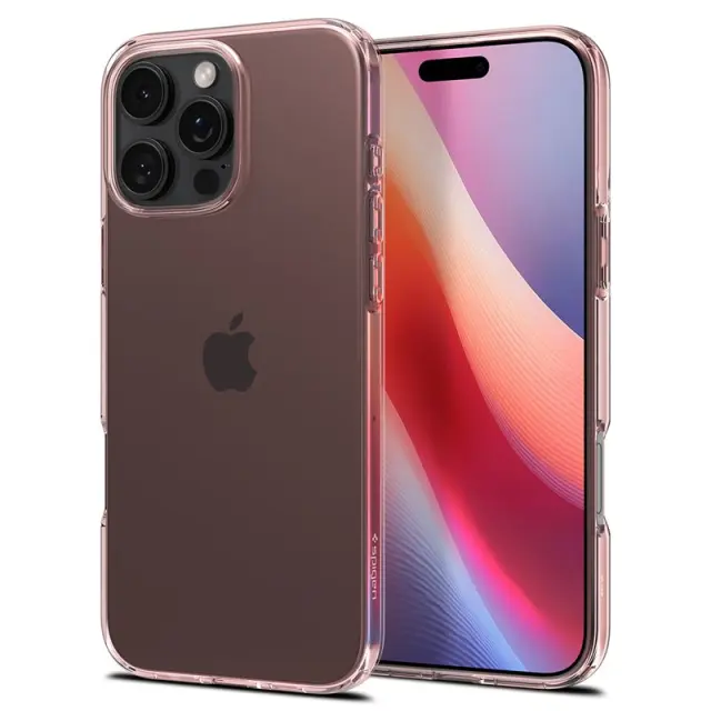 Spigen Crystal Flex, rose crystal - iPhone 16 Pro Max