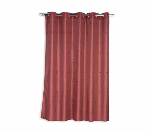 ΚΟΥΡΤΙΝΑ ΜΠΑΝΙΟΥ INSIGNIA 180X200 BORDO NEF NEF