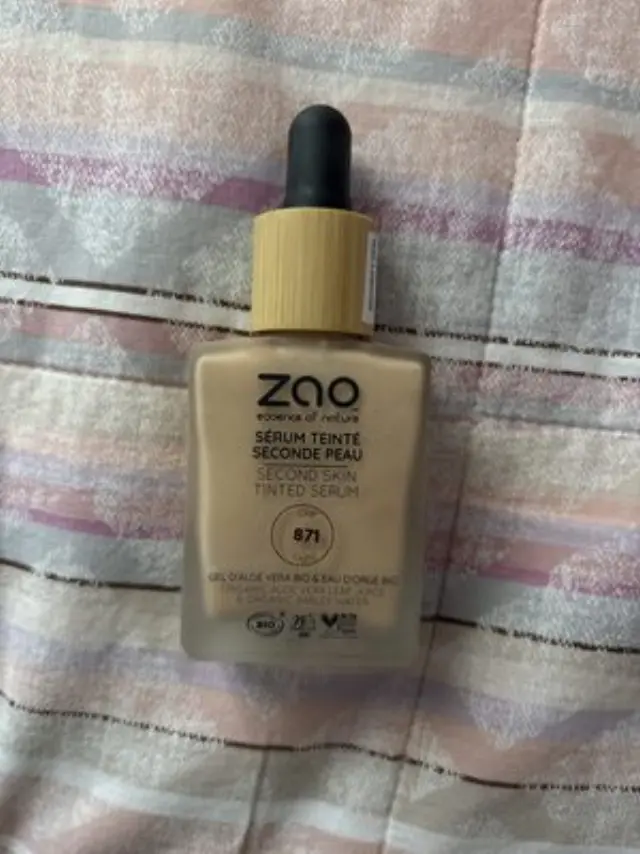 Zao Organic Tinted Serum – Βιολογικός Ορός με Χρώμα - Zao 871 Tinted Serum