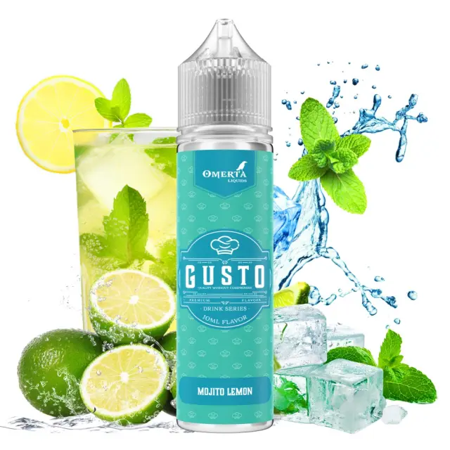 Mojito Lemon 10ml (60ml) - Gusto by Omerta