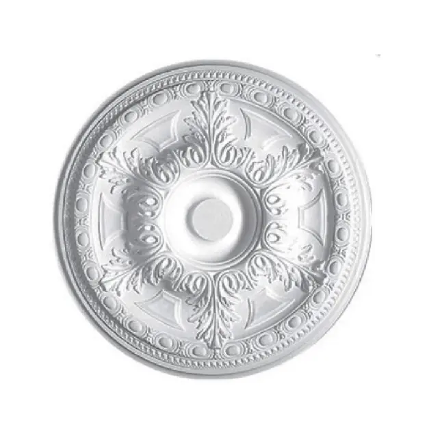 Deco Ροζέτα Οροφής Φωτιστικού πολυστερίνης 480mm Λευκή / Emilia