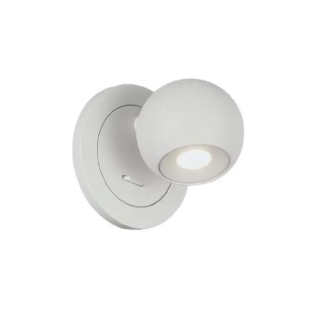 Aira 04575/WA/W/W Απλίκα τοίχου χωνευτή led λευκή Άσπρο