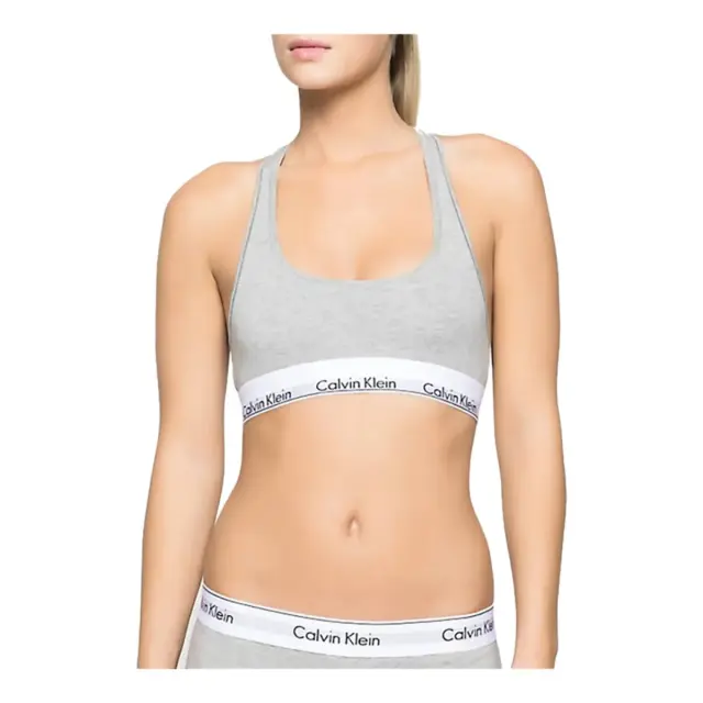 Calvin Klein Γυναικείο Μπουστάκι Lift Sport Bralette, Χρώμα Γκρι