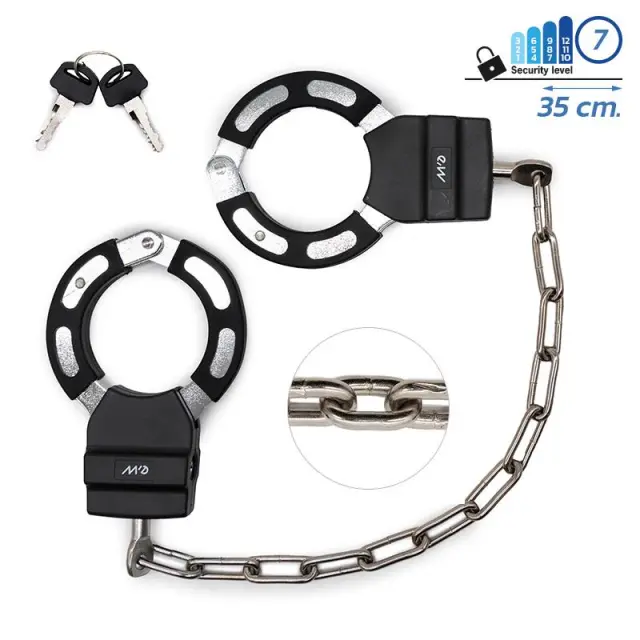 eWHEEL ΚΛΕΙΔΑΡΙΑ ”ΧΕΙΡΟΠΕΔΕΣ” ΓΙΑ ΗΛΕΚΤΡΙΚΑ ΠΑΤΙΝΙΑ/ΠΟΔΗΛΑΤΑ 35cm ΜΕ ΔΥΟ ΚΛΕΙΔΙΑ EWLK019