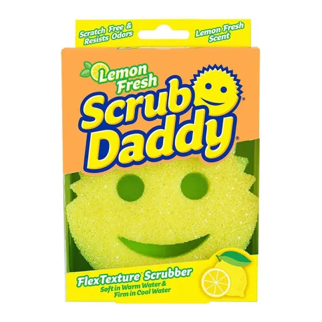 Scrub Daddy Σφουγγαράκι Πιάτων Lemon Fresh SD002