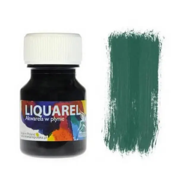 Χρωμα ακουαρέλας Liquarel 30 ml - Real green