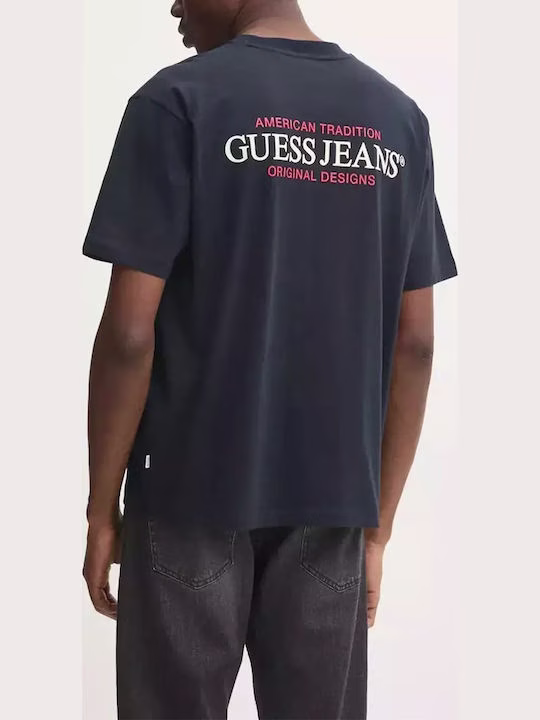 Guess T-shirt Μπλέ Σκούρο Μπλε Σκούρο - XL 2
