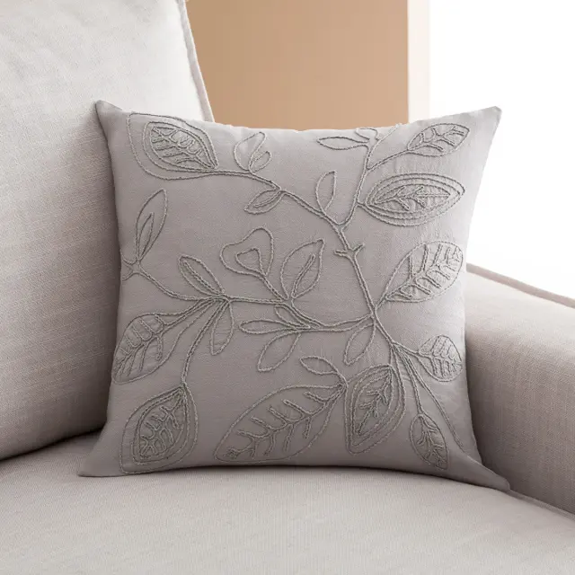 Μαξιλαροθήκη 43x43cm GOFIS HOME Pale Water Grey 381/ 34