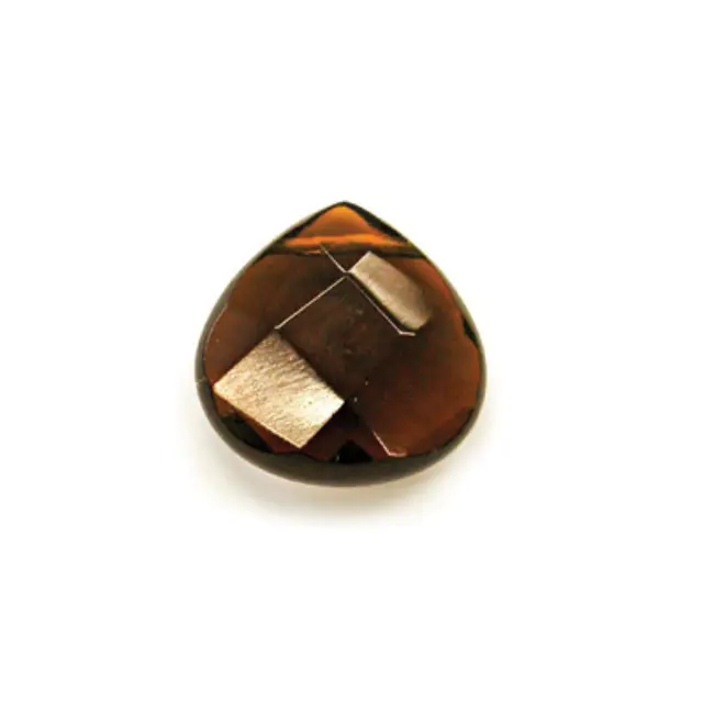 Dark Topaz Πρισματικό Pear 8x8mm - 5τεμ
