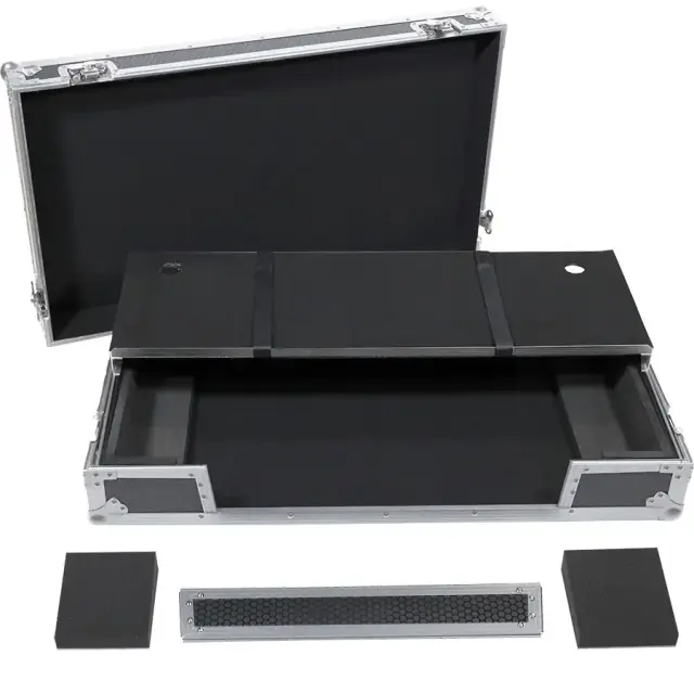 WALKASSE WMC-PRODJXDJAZLTS Flight case All-in-one DJ System Alphatheta® XDJ-AZ Silver (Laptop stand Wheels) 3