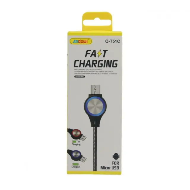 ΓΡΗΓΟΡΟΣ ΦΟΡΤΙΣΤΗΣ ANDOWL ΜΕ Micro USB Q-T51C 3