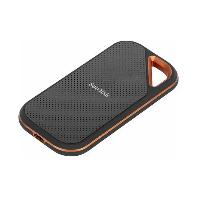 Sandisk Extreme PRO Portable SSD V2 4 TB, external SSD (black/orange, USB-C 3.2 Gen 2x2 (20 Gbit/s)) 2