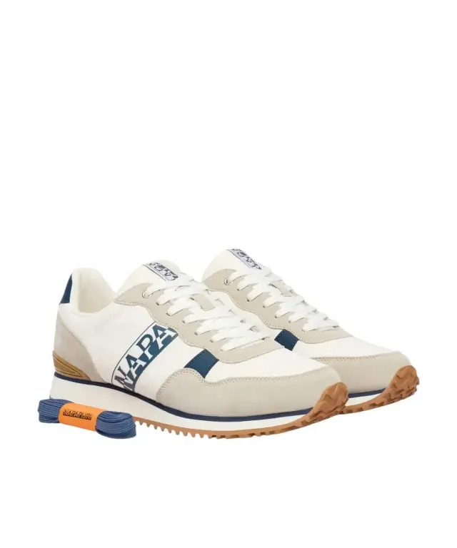 Napapijri - Ανδρικά Sneakers Cosmos01 NP0A8B2W-01A Λευκό/Μπλε - 44 3