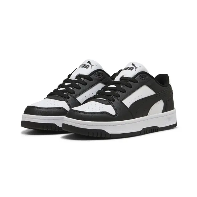 Puma Rebound Slam Lo Jr (GS) (408292-01) - Λευκό-Μαύρο 2
