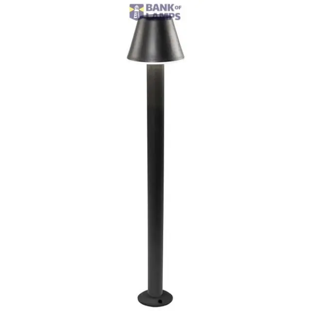 Bollard IP54 Invisible 600mm LED 9W 3000K Black 469lm