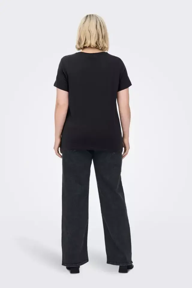 Only- Γυναικείο T-shirt με Στάμπα Coca Cola 15270251 Μαύρο - M 2