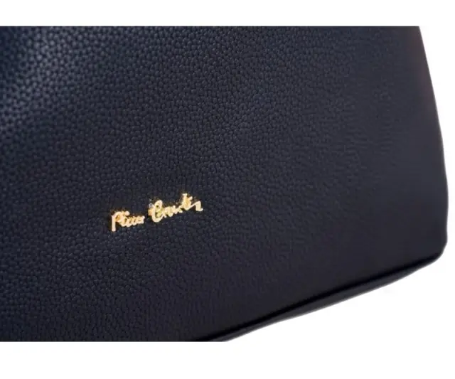 Γυναικεία τσάντα shopper Pierre Cardin , γνήσιο δέρμα, καφέ, 55098 Dollaro 3